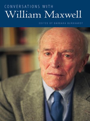 cover image of Conversations with William Maxwell